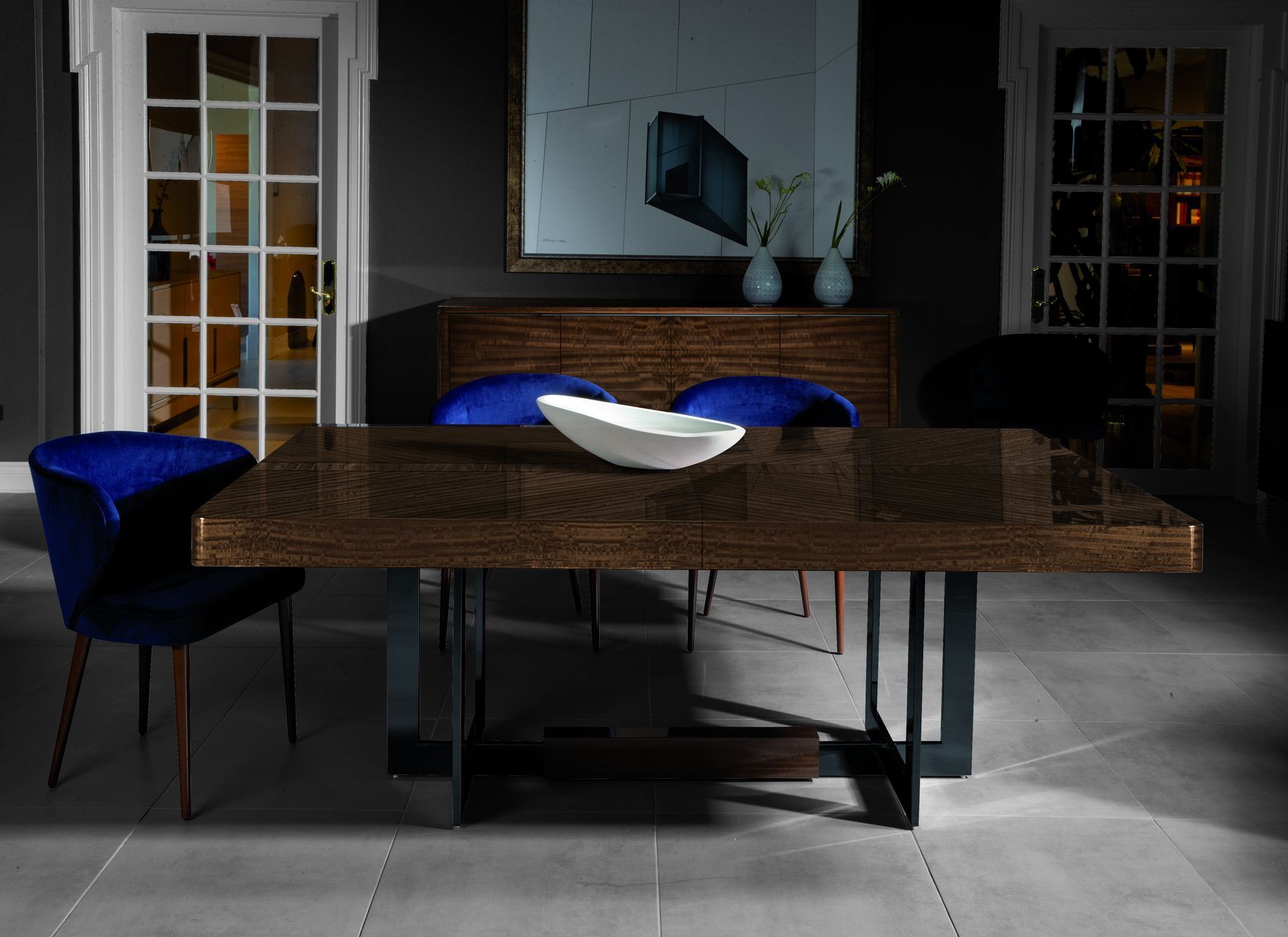 Стеклянный прямоугольный фиксированный стол Hurtado Evolution ARCH-00102876 - Вид №2