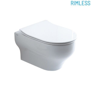 CLE1202R13 Подвесной унитаз настенный Черный Olympia Ceramica CLEAR Италия