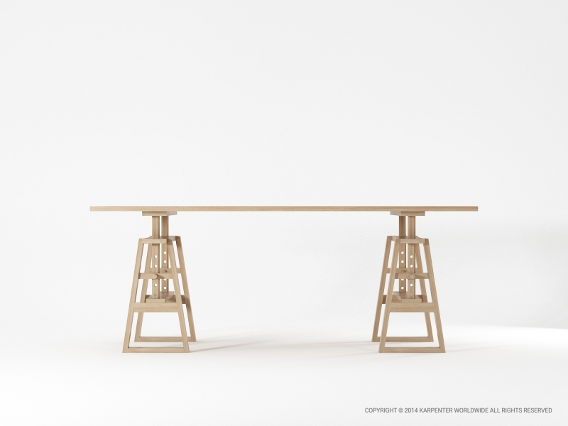 42_131 Обеденный стол Karpenter Trestle - Вид №3