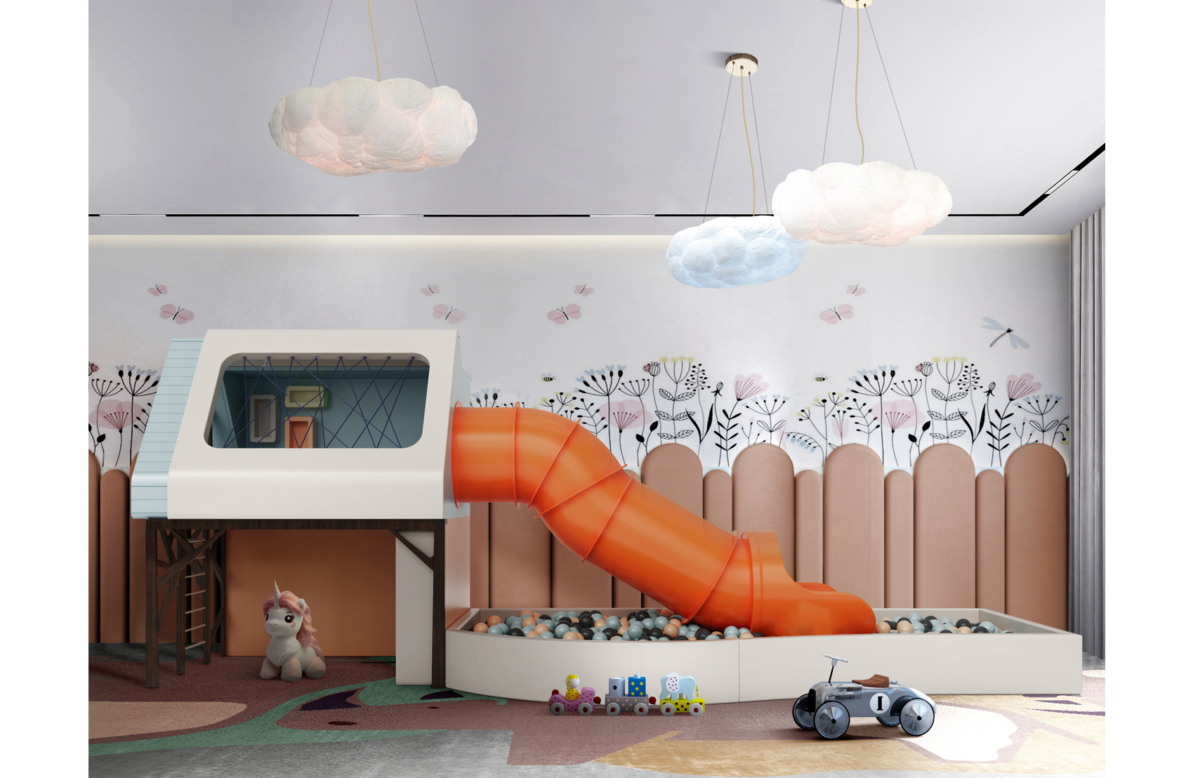 CIST794 Детские ковры Труппа Носорога Circu  - Вид №1