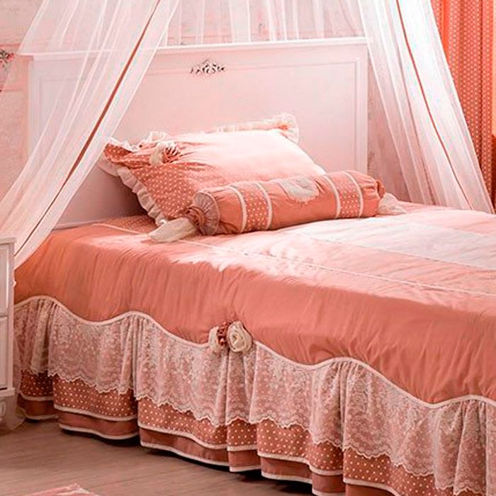 Покрывало с подушкой 120х200 см светло-розовое Dream CILEK ROMANTIC 00-3832463 Розовый Santreyd - Вид №6