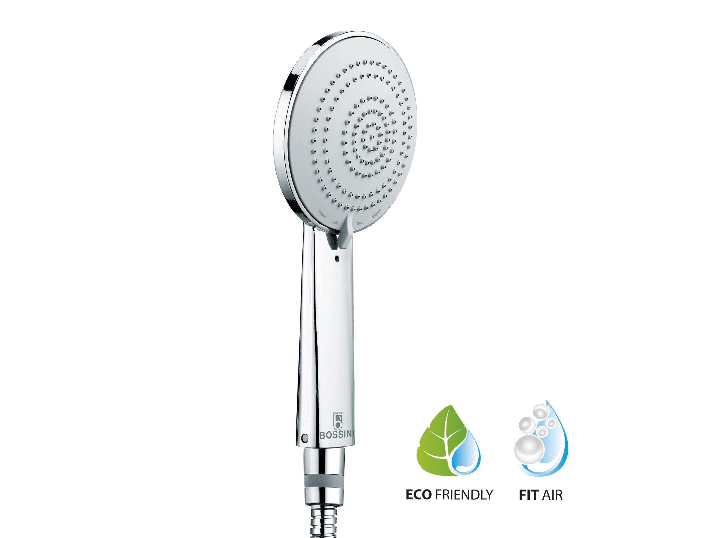 Ручной душ с 3 форсунками с системой защиты от накипи Bossini Mixa / 3 Fitair ARCH-00141365