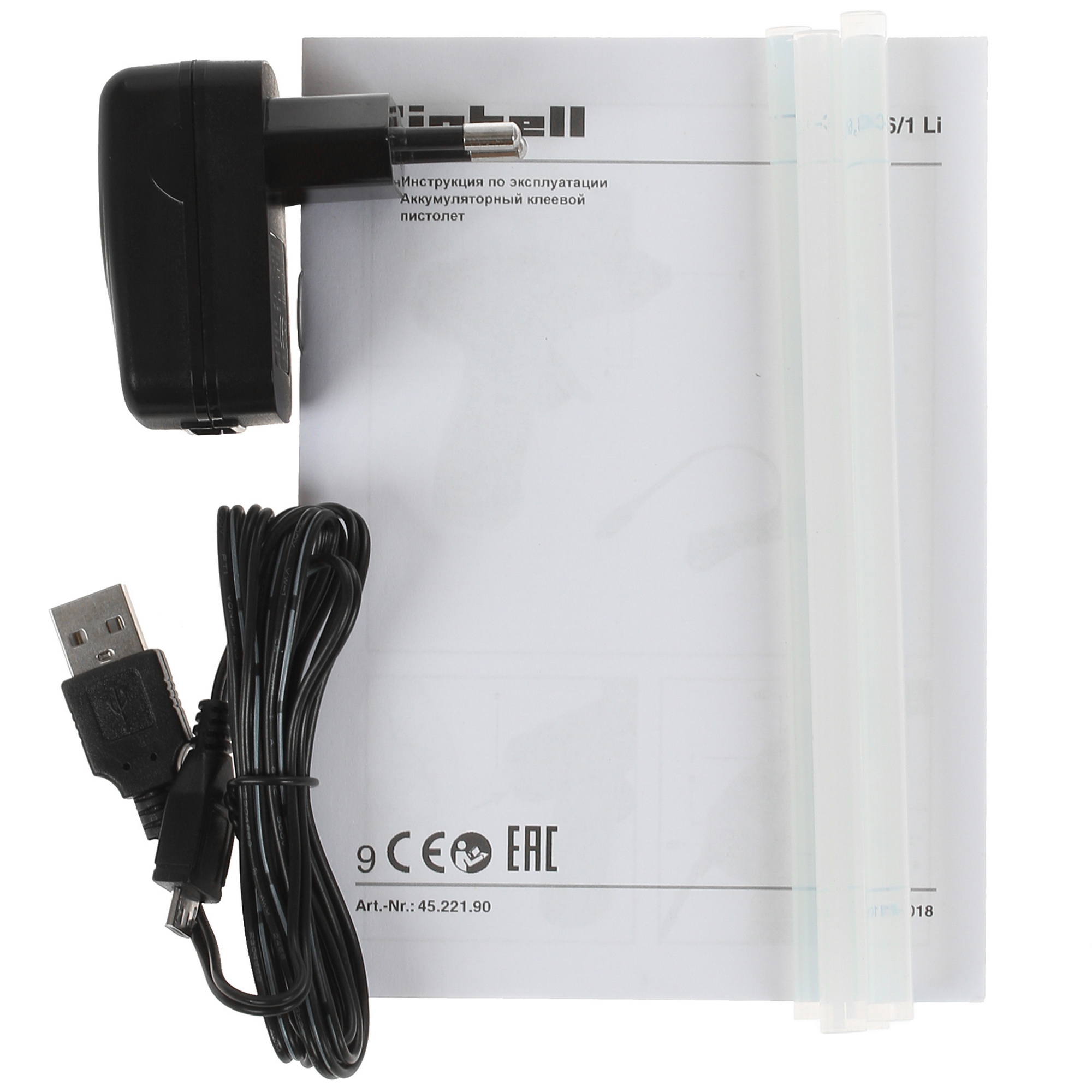 Клеевой пистолет Einhell TC-CG 3.6/1 Li 5311685 STDN-0026449 - Вид №5