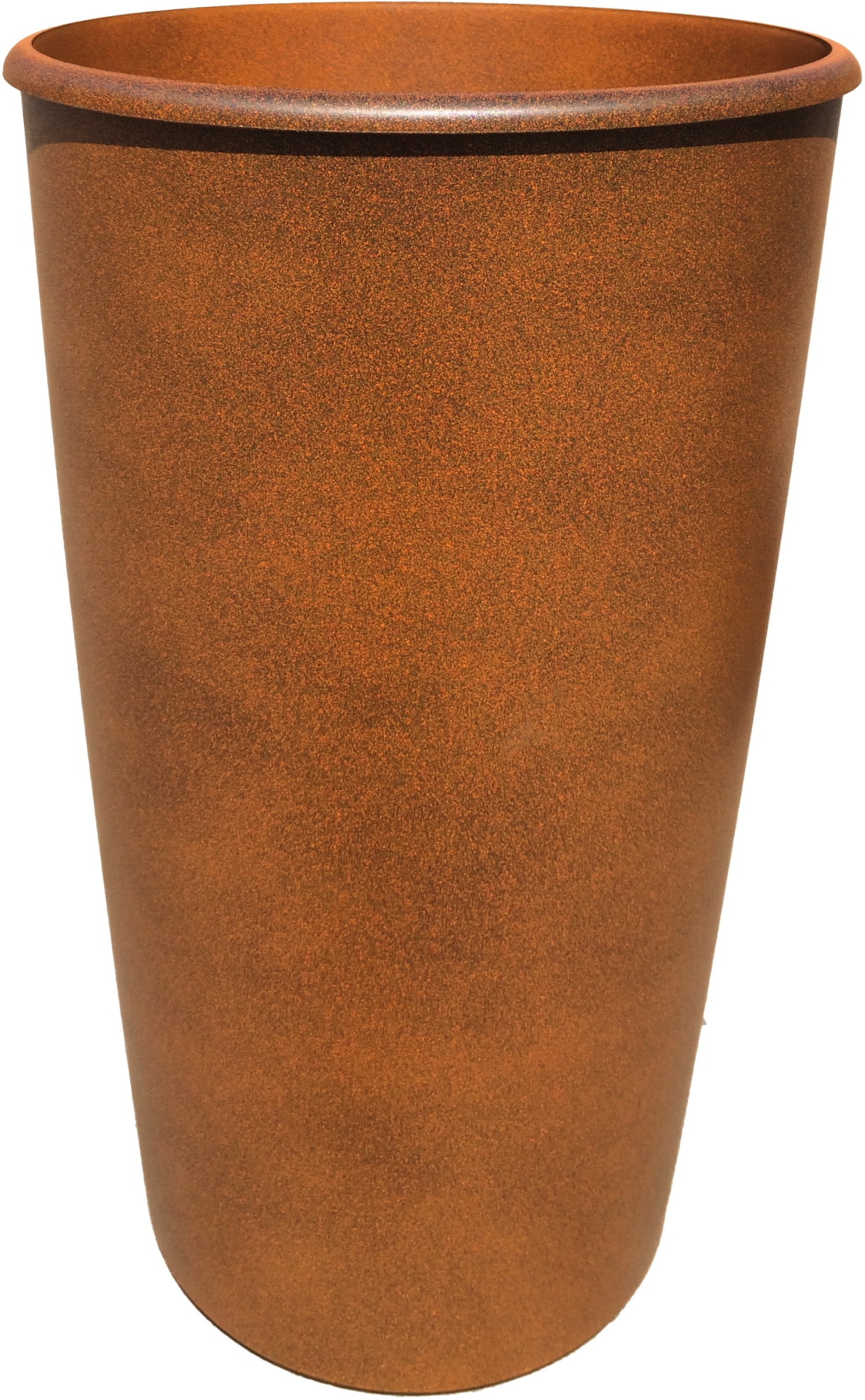 1100-26 Горшок д. цветов Le cone d=28 18,5л(10л) Оранжевый Цветочная коллекция 