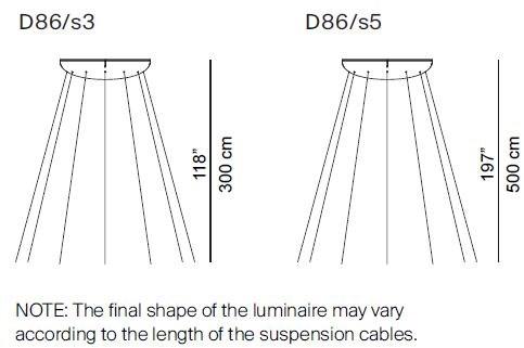 LUCEPLAN Светодиодный подвесной светильник из поликарбоната и стали Mesh sun-id-1370894 - Вид №9