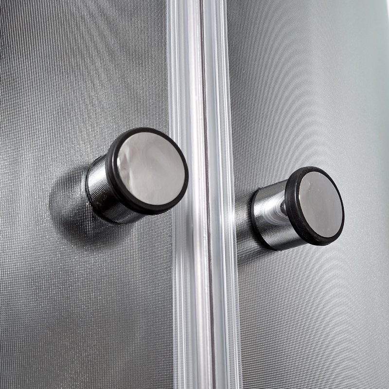 ЕМ1511 L N (без крыши) Душевая кабина DETO Серия EM B90S+ эл. BLACK - Вид №17