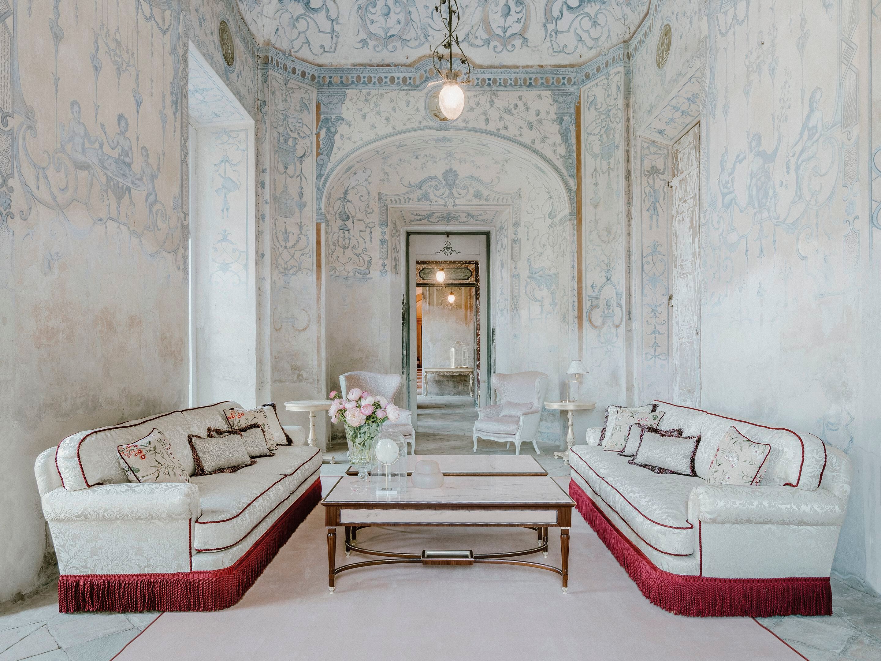 3-местный тканевый диван Bellotti Ezio Cromie ARCH-00068749 - Вид №2