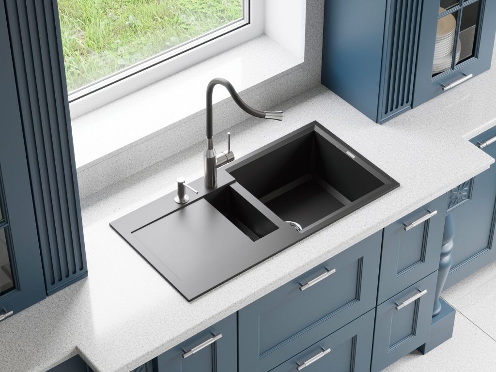 Кухонная мойка Sakaime 86-2 GR OMOIKIRI 4993560 - Вид №1