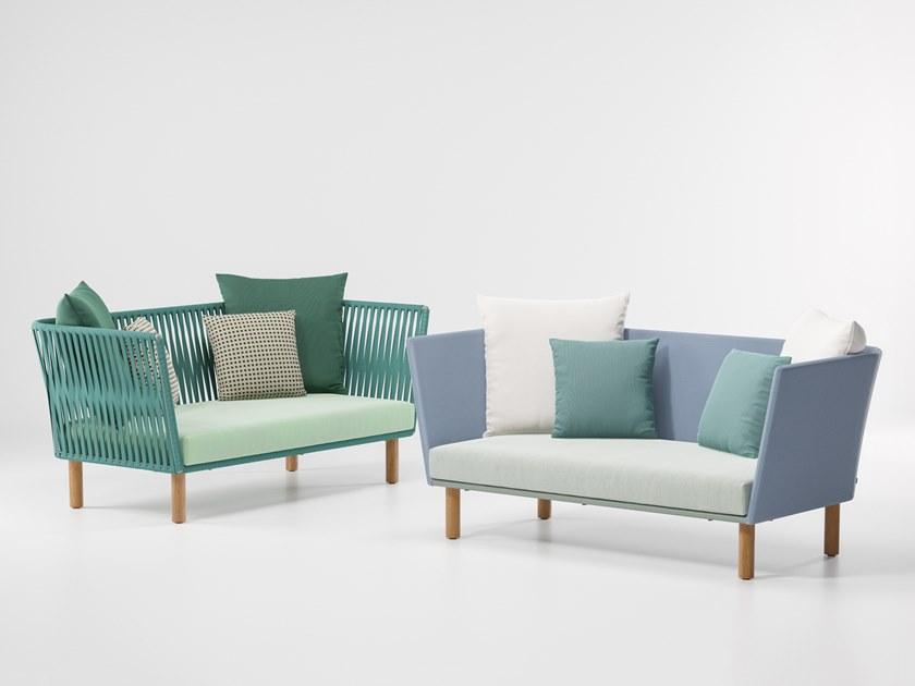 Kettal 2-местный тканевый садовый диван Bitta #70400/70450 - Вид №1