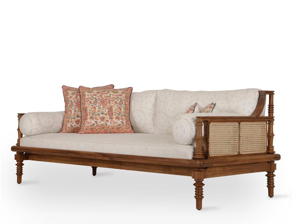 Спальная кровать из тикового дерева Alankaram Megah ARCH-00108170 - Вид №1