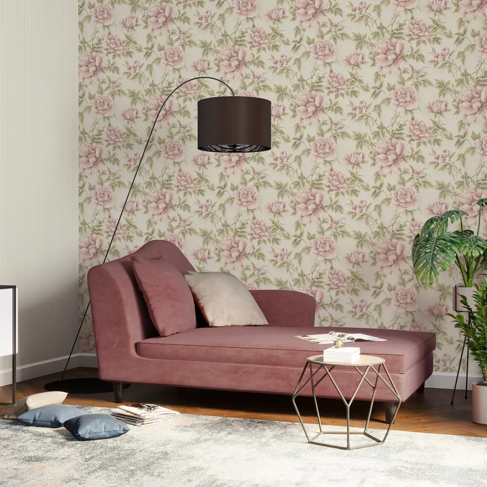 Обои флизелиновые Palitra Home Pion бежевые 1.06 м HC71519-12 STLM-2007024 - Вид №3