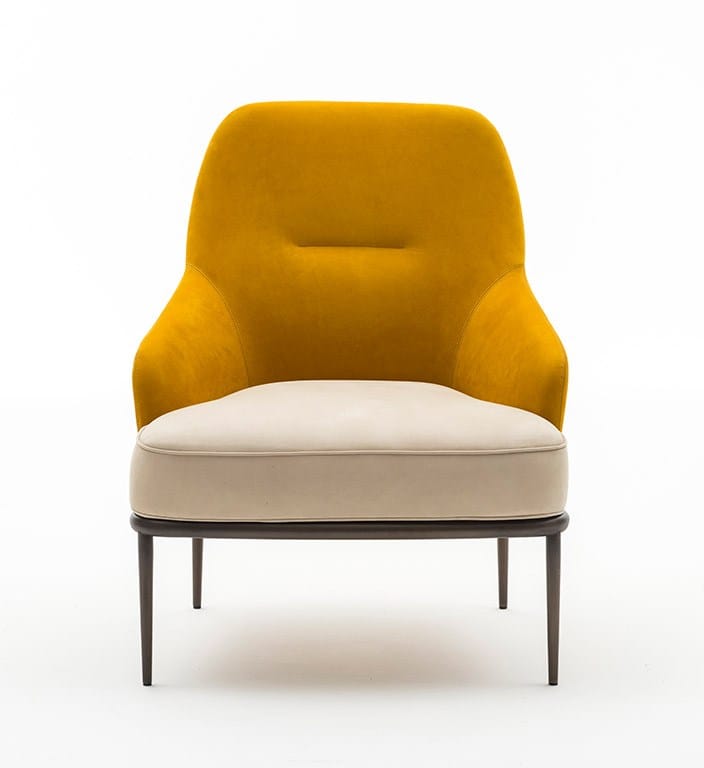 Кожаное кресло с подлокотниками OAK Милан ARCH-00045562 - Вид №8