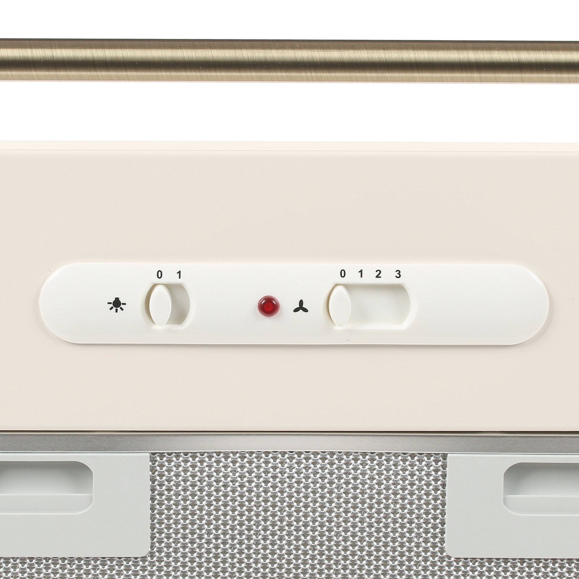 8192988 Вытяжка каминная ELIKOR Грант 60П-400-П3Л бежевый/золотистый STDN-0144502 - Вид №4