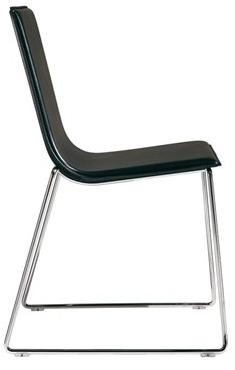 Andreu World Стул штабелируемый на санках из дуба Lineal Si0582 - Вид №21