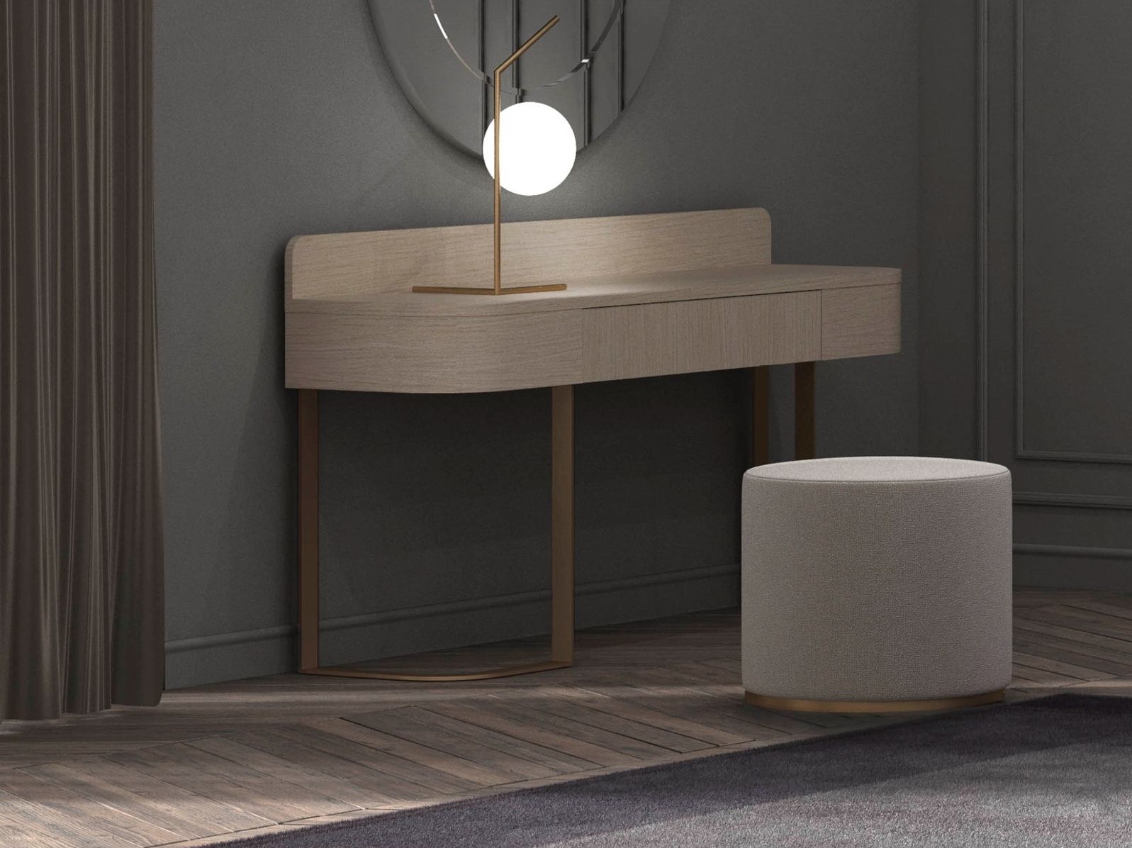 Деревянный туалетный столик CASA +39 Essential ARCH-00054678 - Вид №2