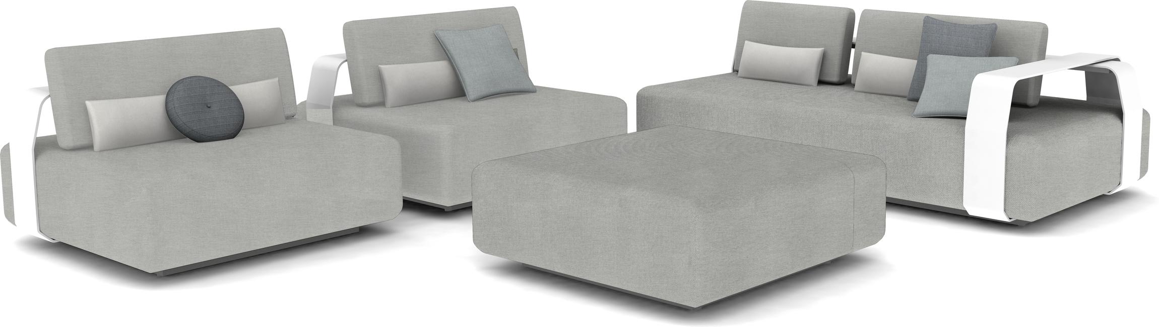 Concept 3 белый f8 Manutti Kumo MNST767