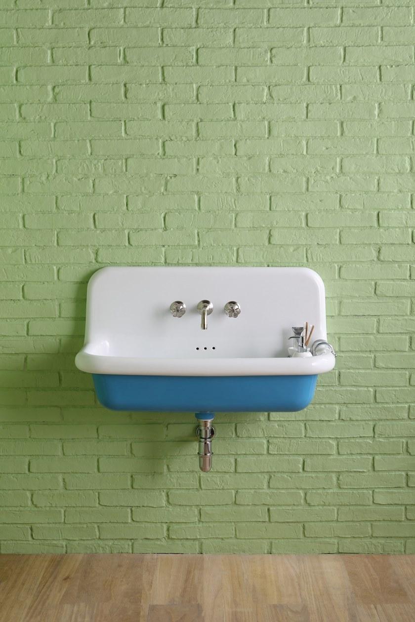 Tcl90b/90c/90dc Подвесная раковина настенная овальная BLEU PROVENCE Truecolors белая - Вид №2