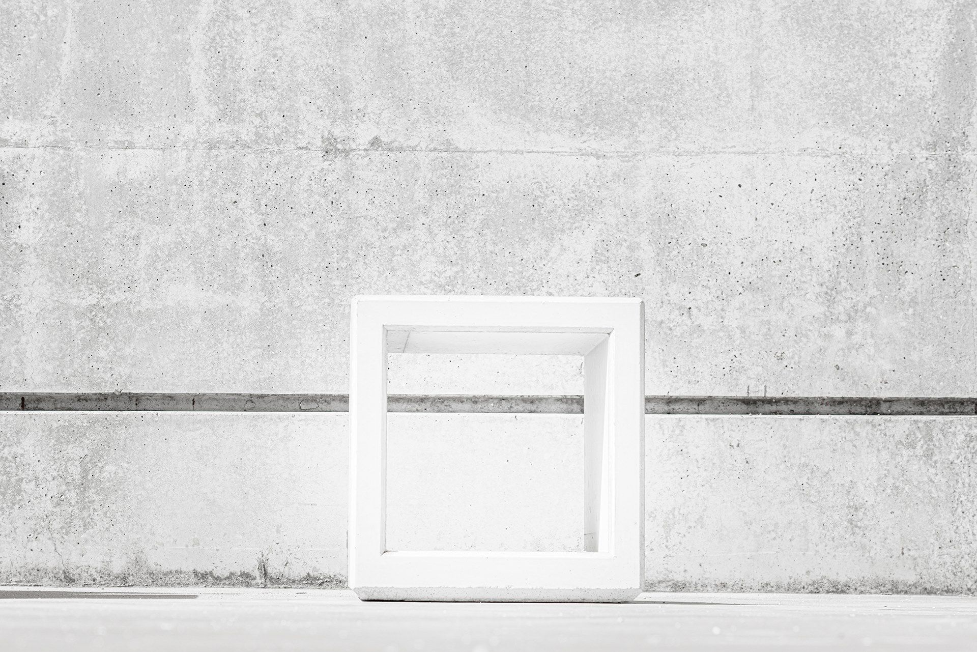 Бетонное наружное сиденье SIT План ARCH-00131487 - Вид №1