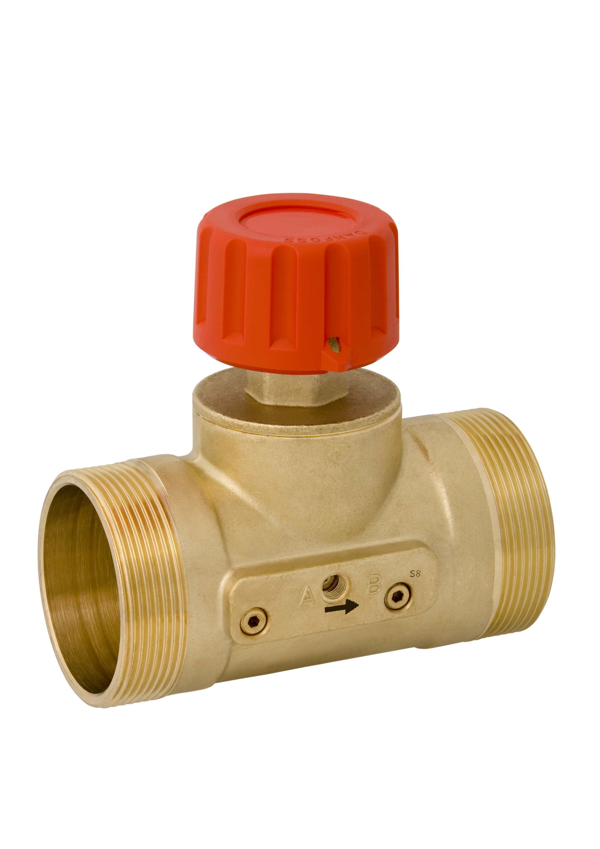 Danfoss Ручной запорный клапан CDT с внутренней резьбой CDT Клапан запорный DN 40 003Z7695  - Вид №28