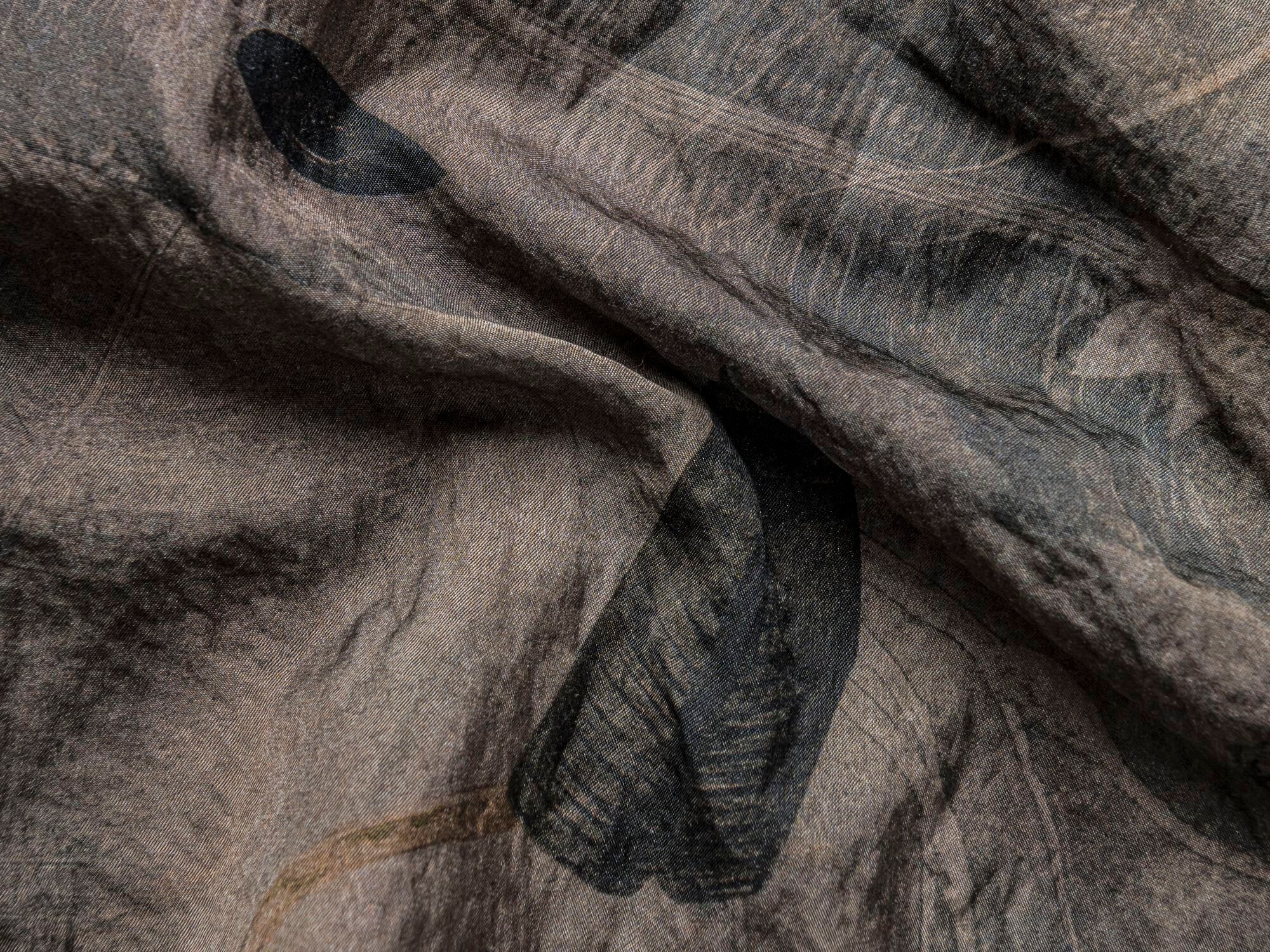 Вискоза и хлопчатобумажная ткань с принтом The House of Lyria SERCHIO ARCH-00057217