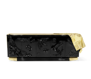 0-159 Черный буфет Voltaire  Boca Do Lobo