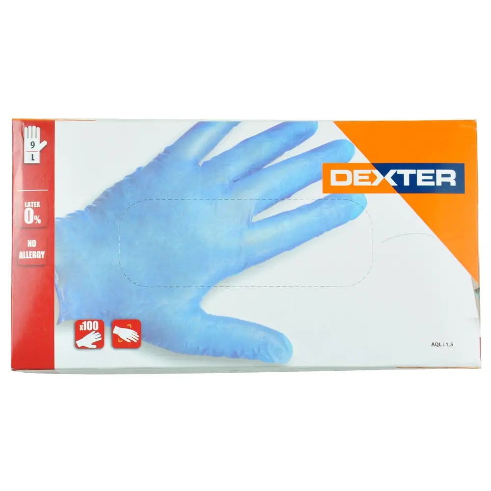 Перчатки нитриловые Dexter, 50 пар 18378386 STLM-2090162  - Вид №2