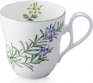 10665458 Noritake Набор из 6 кружек Noritake "Английские травы" 375мл Фарфор костяной