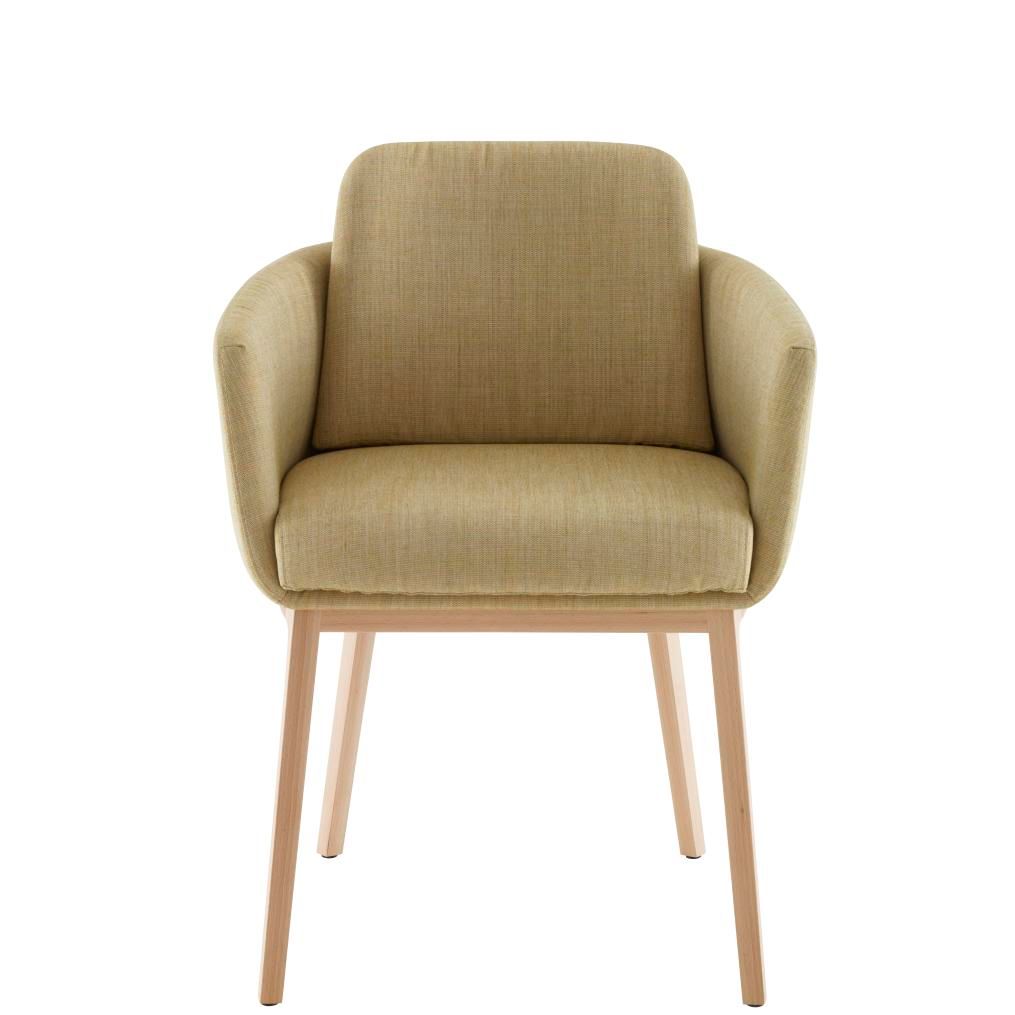 Мягкий тканевый стул с подлокотниками Ligne Roset Tadao ARCH-00147261 - Вид №12