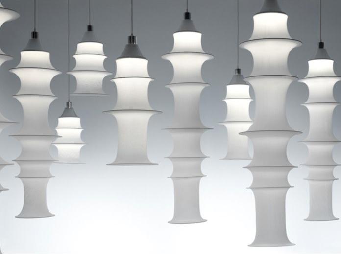 Danese Milano Подвесной светильник из алюминия и эластичной сетки Falkland sun-id-1364603 - Вид №1