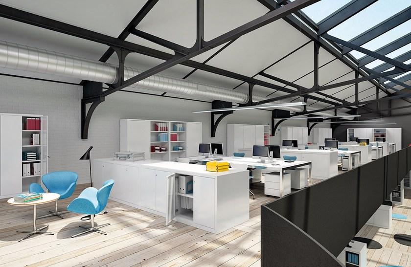 Dieffebi Офисный ящик из металла на колесиках Personal storage 9n1_0612r - Вид №12