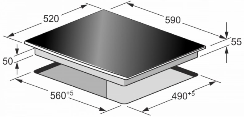 8115307 Индукционная варочная поверхность Kaiser KCT 6705 FI STDN-0018271 - Вид №4