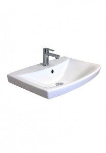 1278002 Накладная раковина на столешницу  прямоугольная Hafa