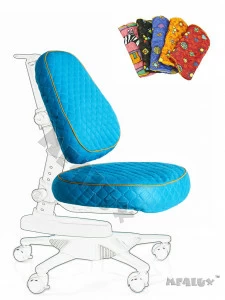 Чехол для кресла Newton/Match голубой однотонный COMF-PRO  261278 Голубой