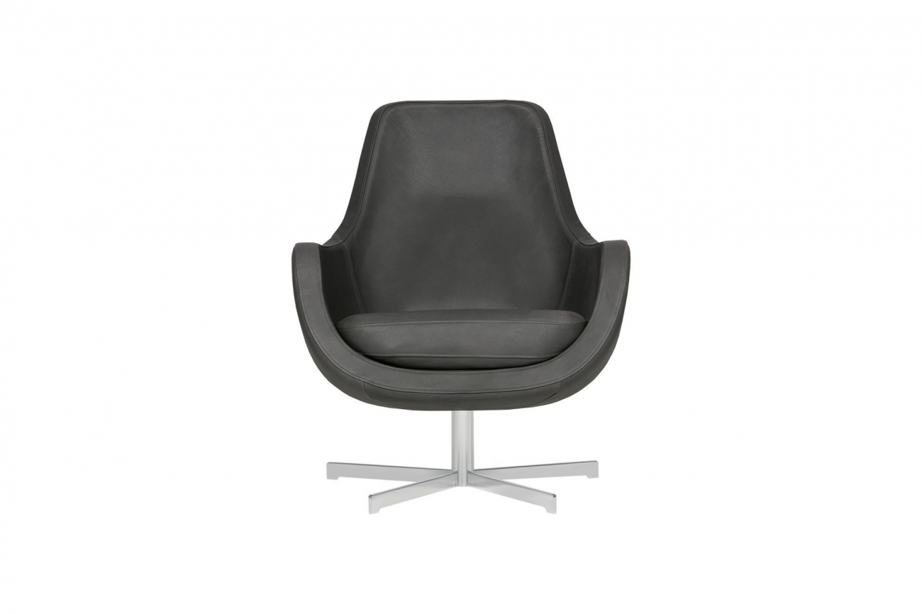 Кресло STEFANI серое SITS STEFANI 192354 Черный  - Вид №1