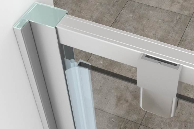 LD60-Y22+LA60-Y10 (900) Душевой уголок SSWW  - Вид №1