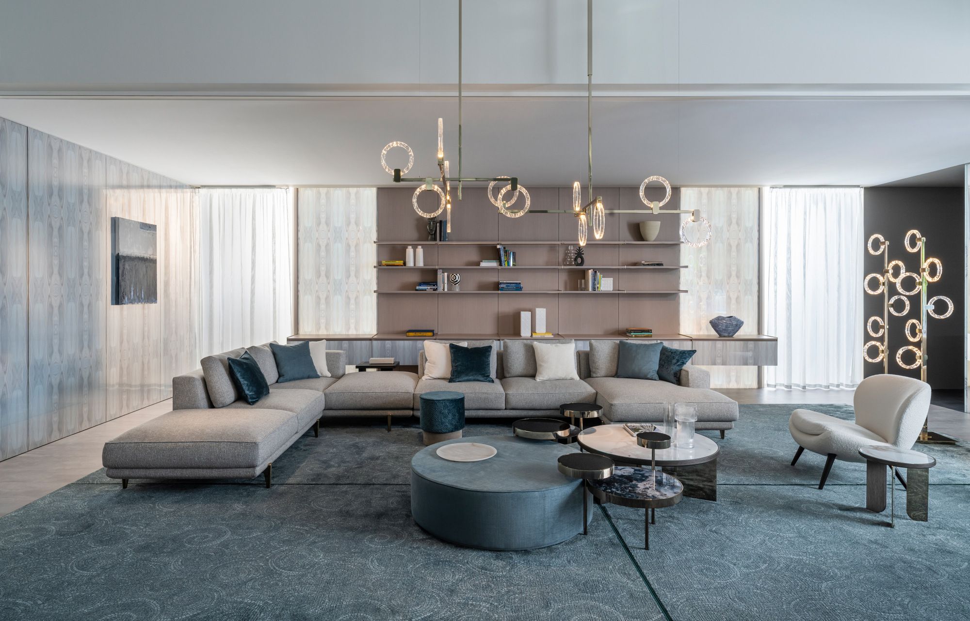 Дубовая стена со встроенным освещением Sicis Blade System ARCH-00105126 - Вид №2