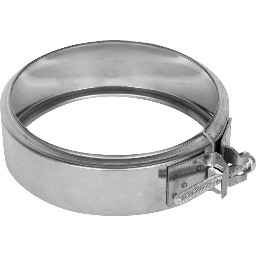 Хомут соединительный Ferum 115x0.5 мм нержавеющая сталь 17135411 STLM-2172595 