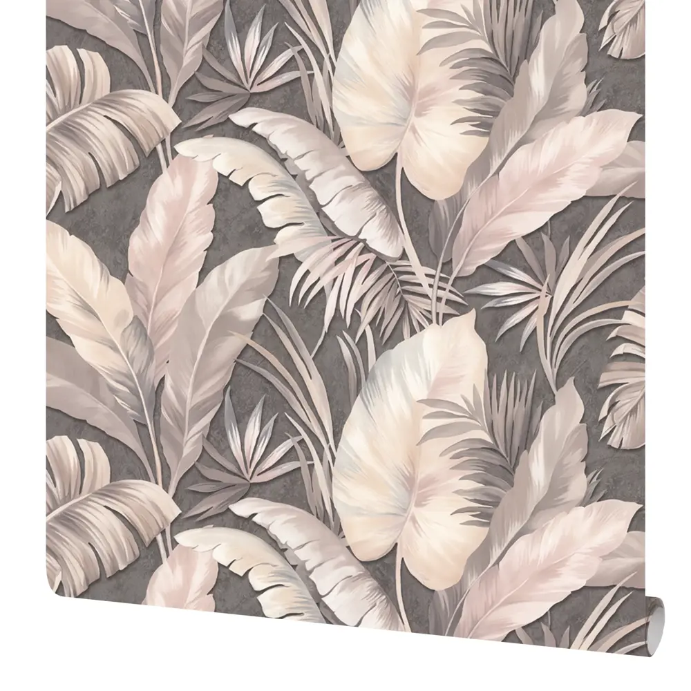 Обои флизелиновые Vog Collection Bali серо-коричневые 1.06 м 72093-42 STLM-2203938