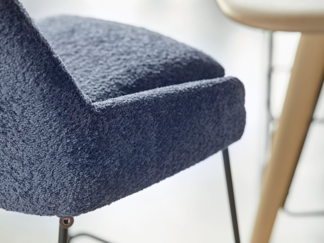 Ткань сани барный стул со спинкой Mobitec Saga ARCH-00001264 - Вид №1