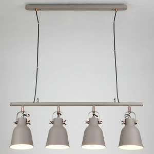 Подвесной светильник Eurosvet Projector 50083/4 серый EUROSVET PROJECTOR 221230 Серый