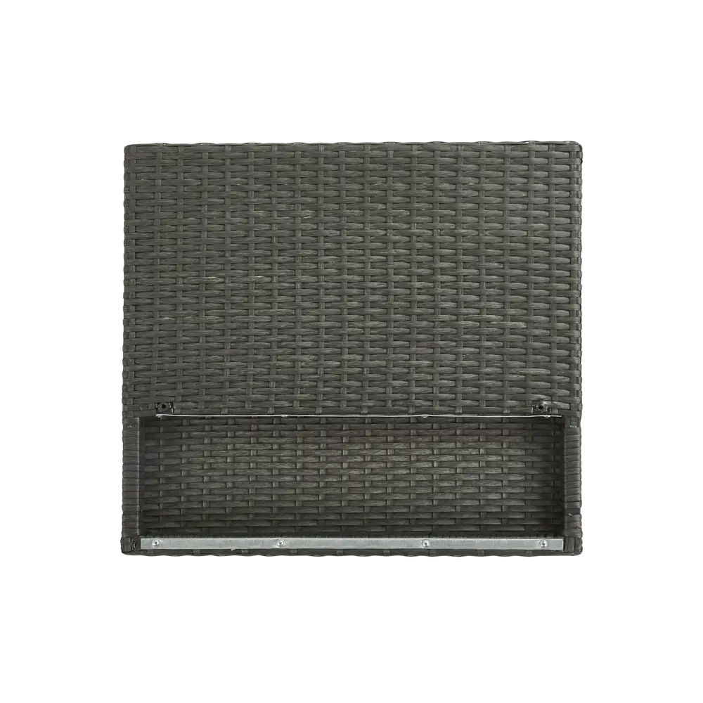 Секция прямая Naterial Noa Fix 68x62x68 см, искусственный ротанг, серый/чёрный 82509564 STLM-2174205  - Вид №5