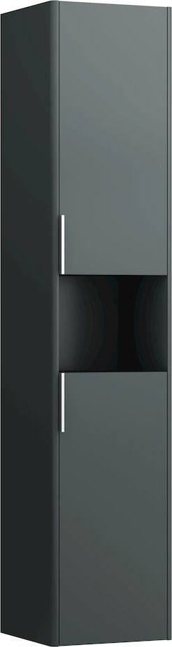 H4026911102611 Шкафчик высокий - левый с двумя дверцами и открытой полкой LAUFEN PRO - Вид №4