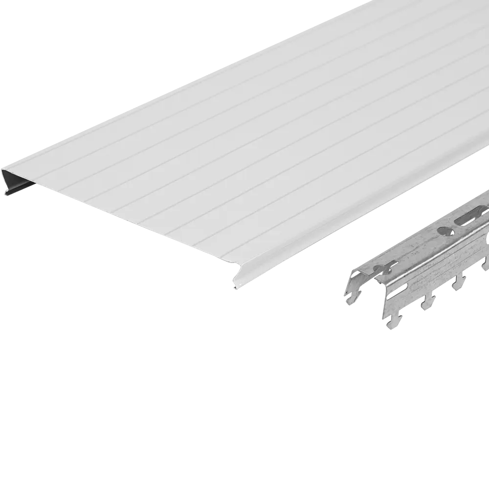 15373310 Комплект потолка Artens 1.35x0.9 м цвет жемчужно-белый с металлической полосой STLM-1016680  - Вид №2