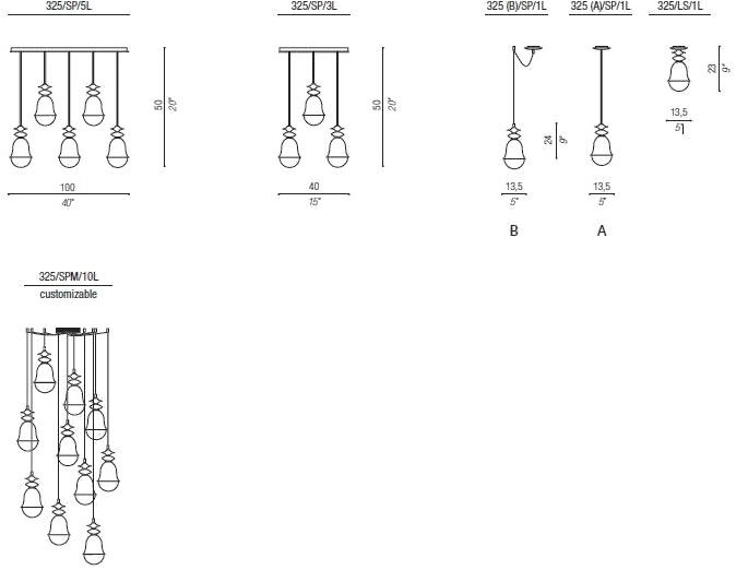 Aiardini Светодиодный подвесной светильник прямого света Marlene sun-id-1511048 - Вид №5