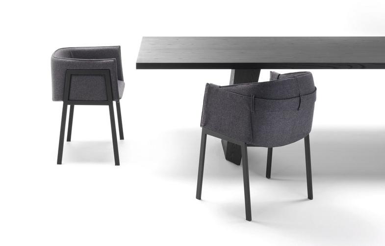 Living Divani Стул с обивкой и подлокотниками sun-id-1418676 - Вид №2