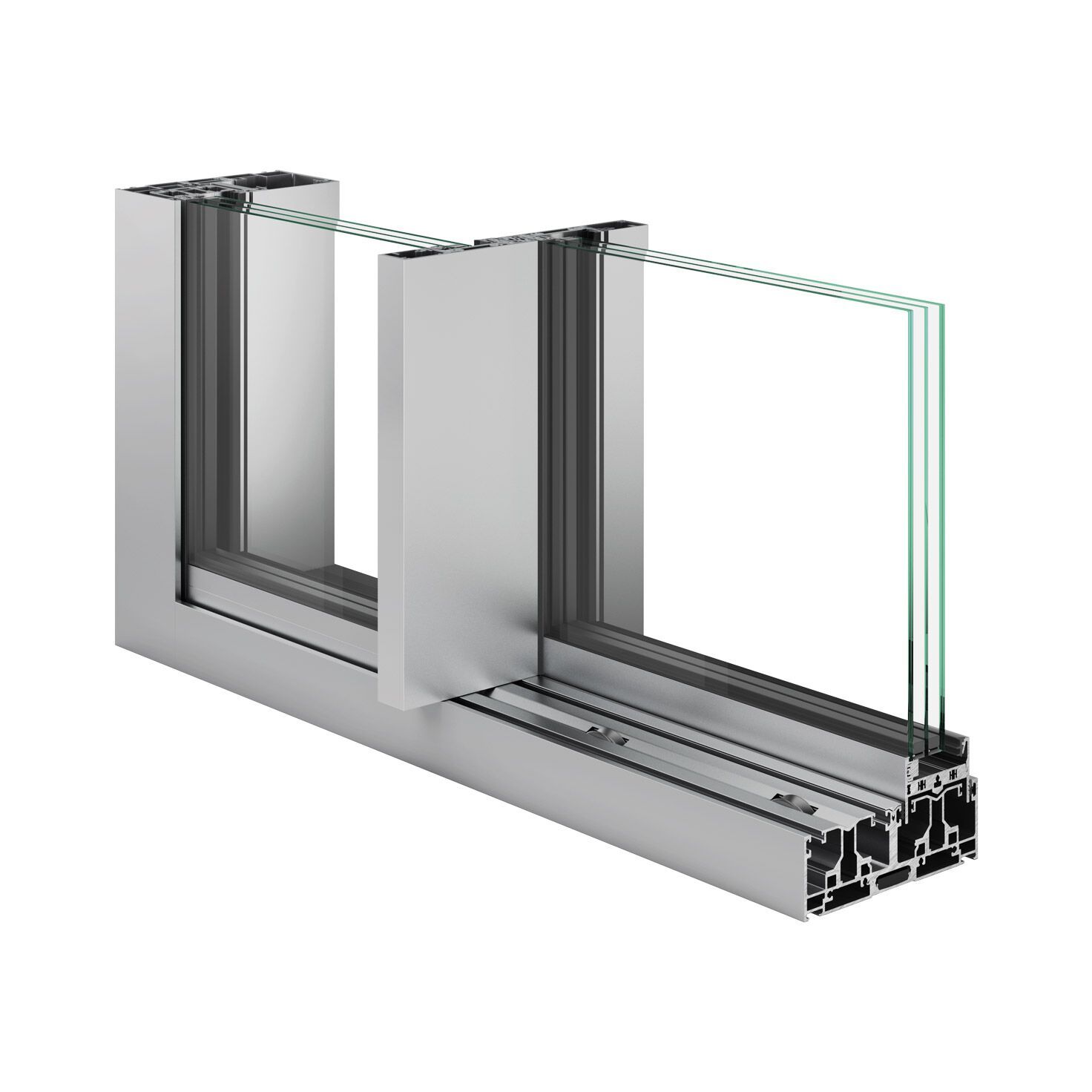 Алюминиевые раздвижные окна D&V Serramenti ASE 67 PD ARCH-00130863 - Вид №6
