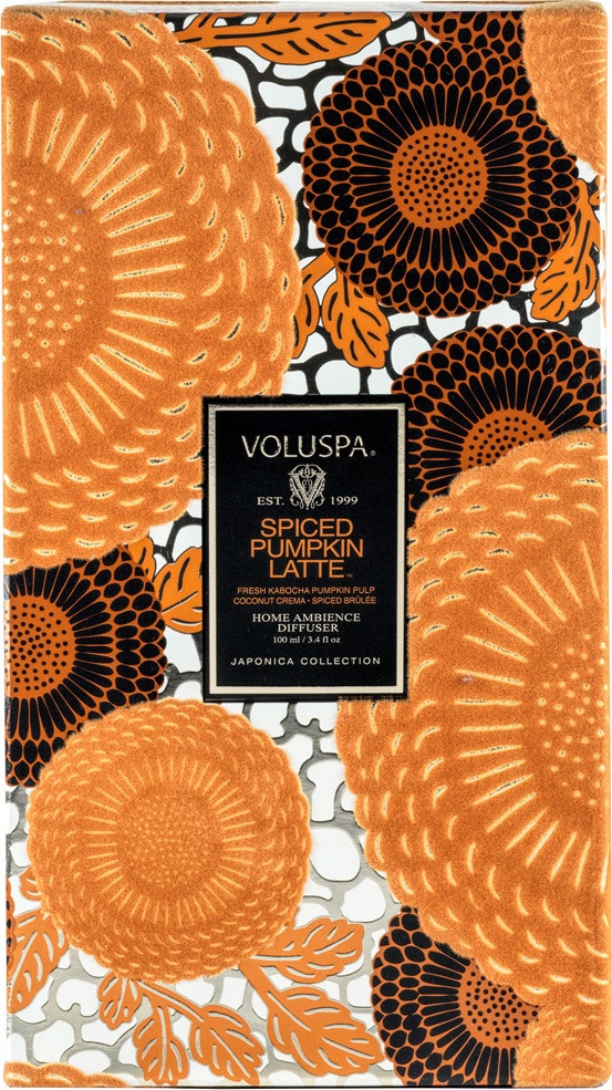 10673734 VOLUSPA Диффузор ароматический VOLUSPA Пряности, тыква, латте 100мл, стекло Стекло 