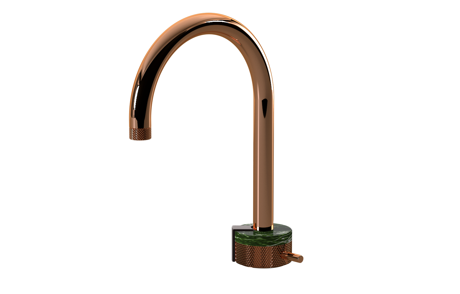 E-11502-R2MG-L2GM-RG Однорычажный прогрессивный смеситель для раковины - излив 16см GRAFF MOD+