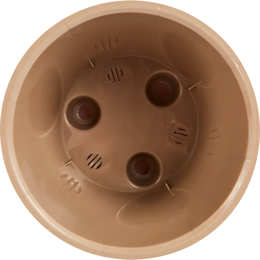 Горшок цветочный Ingreen Sand ø19 h17.7 см v3.3 пластик кремовый 86750056 STLM-2020337 - Вид №2