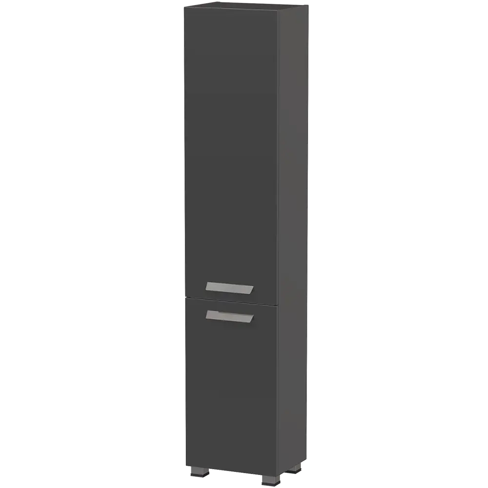 Пенал напольный Hilton 40 см цвет графит VIGO STLM-2041568 - Вид №1